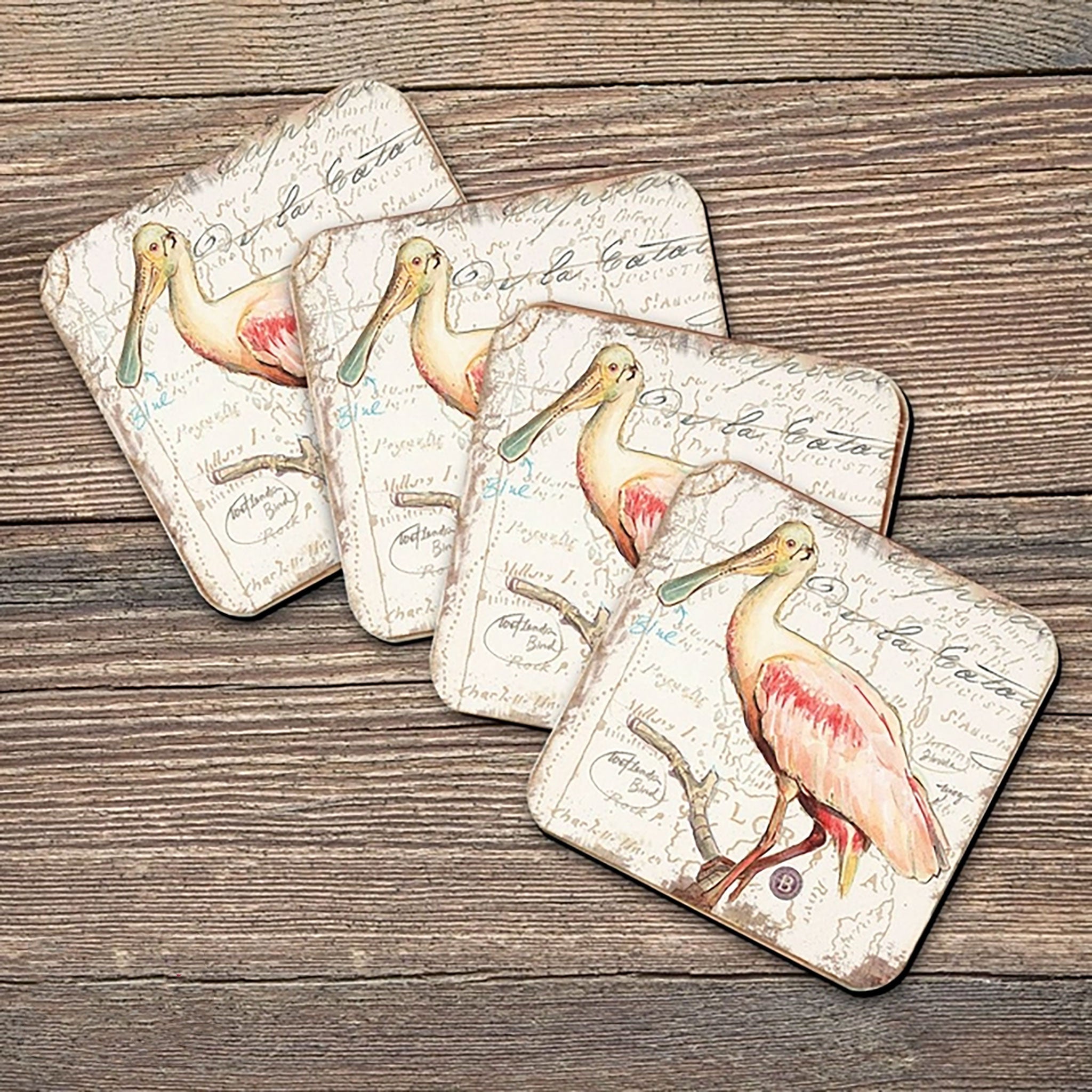 Cork Coaster Set